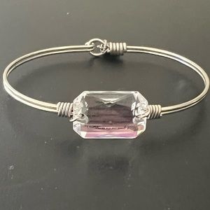 Luca Danni serenity prayer bracelet wire faceted L&D